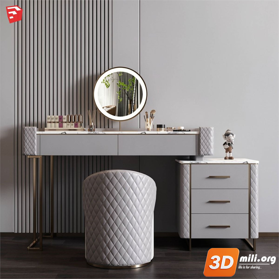 Dressing Table Skp Files 